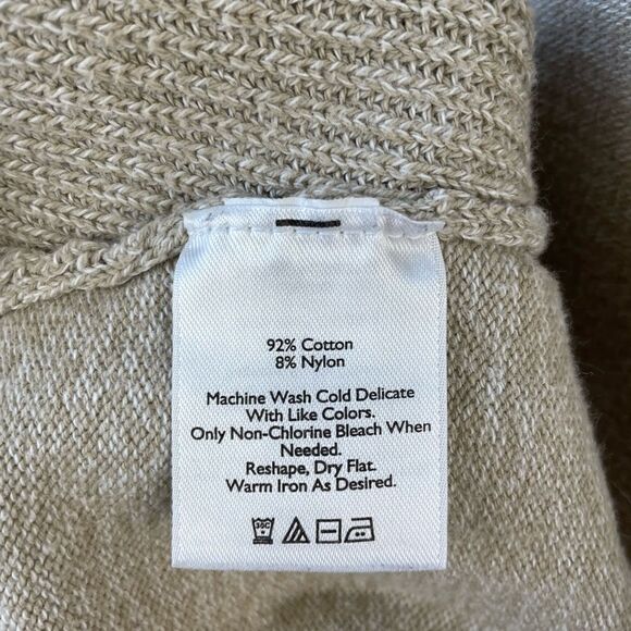 Eddie Bauer Open Front Cardigan Sweater Size L EUC - Picture 7 of 7